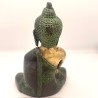 Statue Bouddha Abhaya Mudra Bronze Antique 17cm