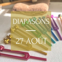 Formation Massage Sonore aux Diapasons - 27 Août 2024 - 1 jour